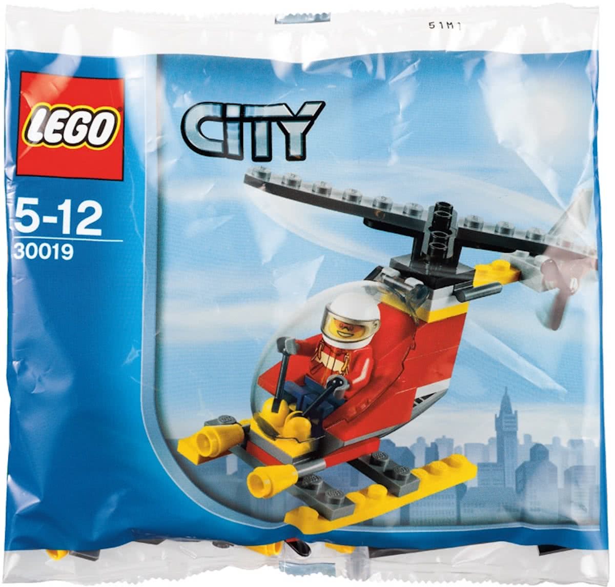   City Helicopter + Piloot | Polybag